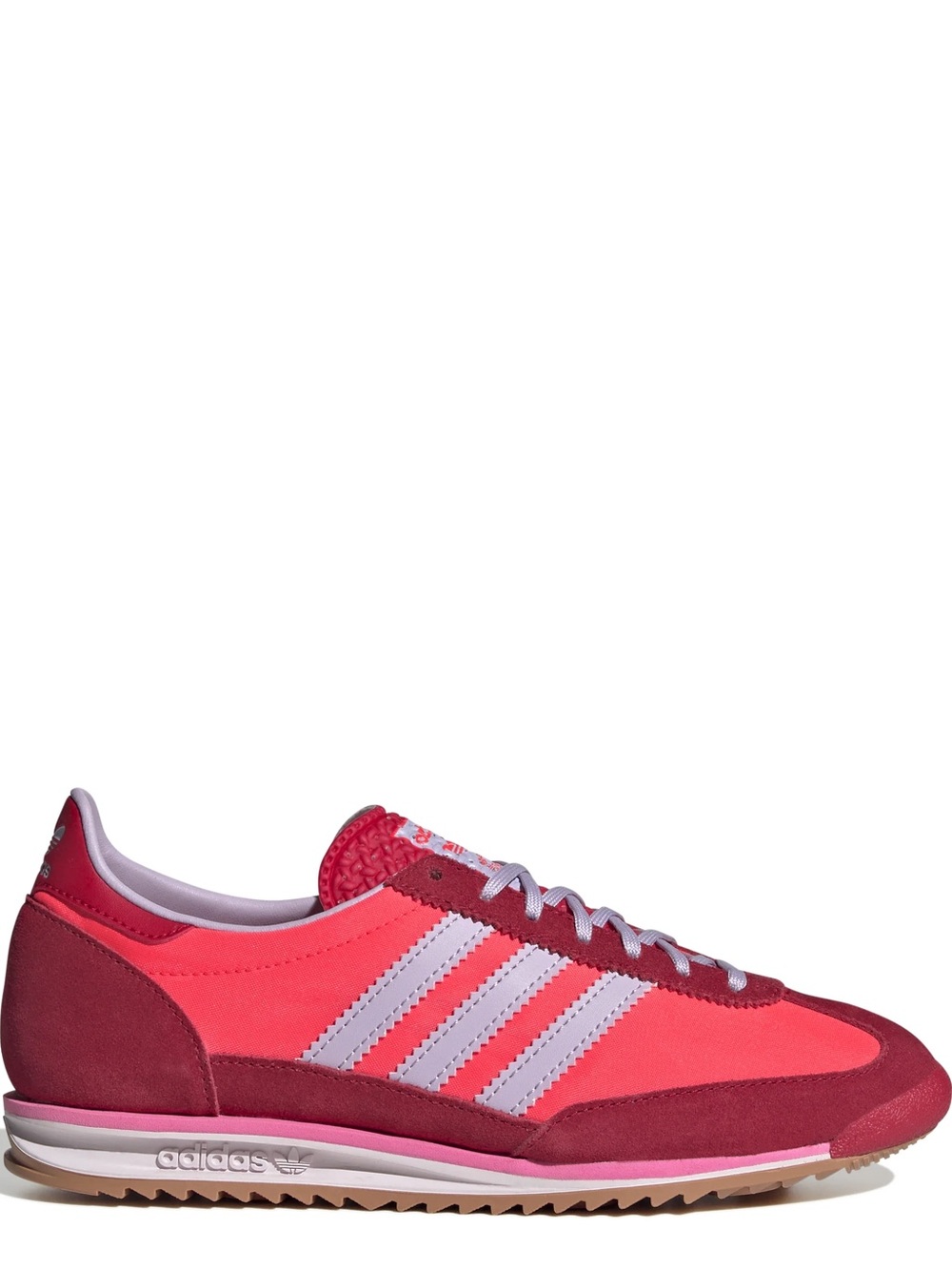 adidas Red & White SL 72 Retro Runner Sneakers - Picture 4 of 8